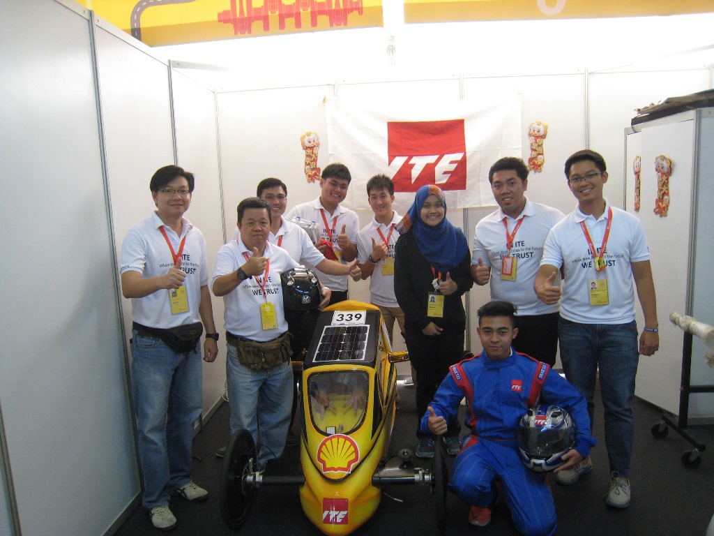 The EcoTraveller team from ITE College West